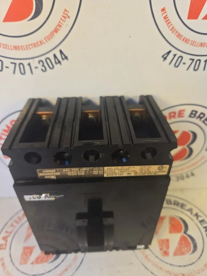 Автоматический выключатель Square D FAL34100 Circuit Breaker 100A 3-Pole 480V AC