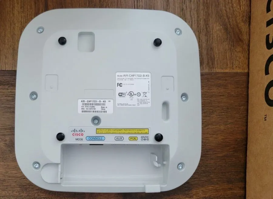 Точка доступа Wi-Fi CISCO Aironet AIR-CAP1702I-B-K9 Dual Radio Wireless Access P