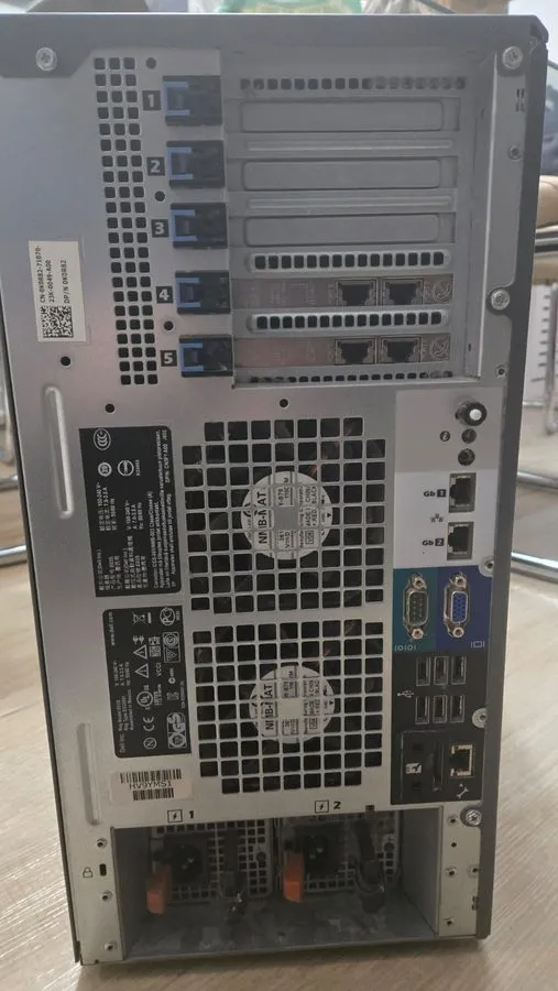 Сервер DELL PE T610 TOWER Server Dual 6-Core XEON X5670 **192gb RAM 8x4TB 32TB S — фото лота 2