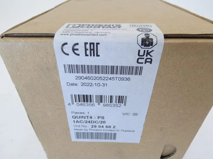 Блок питания Phoenix Contact QUINT4-PS/1AC/24DC/20 24VDC 20A Power Supply 290460