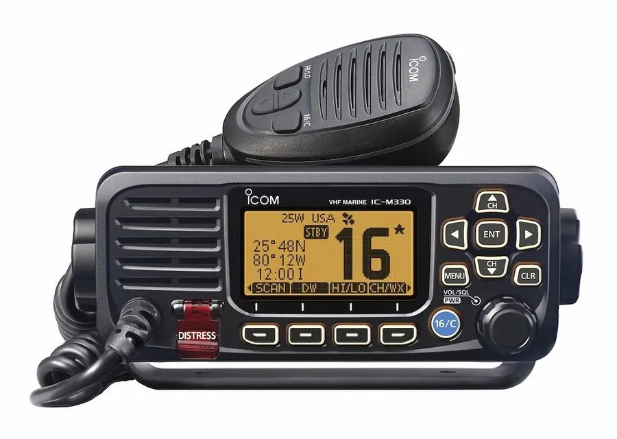 Операторское оборудование Icom M330BLACK Vhf Basic Compact Black (jm330black) — фото лота 1