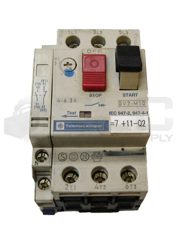 Автоматический выключатель Telemecanique GV2-M10 4-6.3 A Motor Circuit Breaker 6
