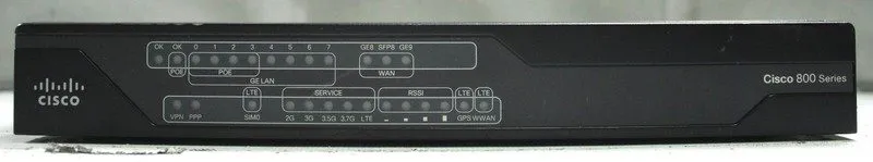 Маршрутизатор Cisco C899G-LTE-VZ-K9 Ethernet Wrlss Integrated Services Router