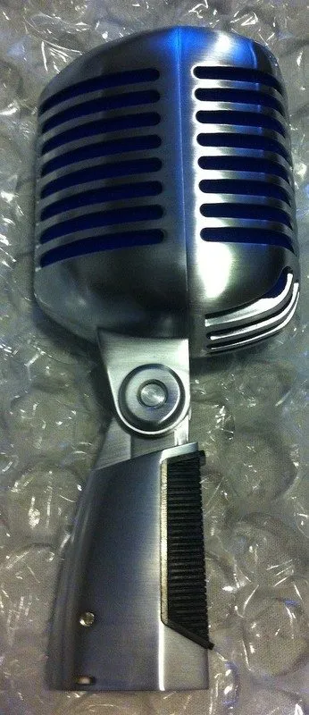 Микрофон Shure Super 55 Classic 50s-Style Vocal Microphone with Blue Mesh — фото лота 2