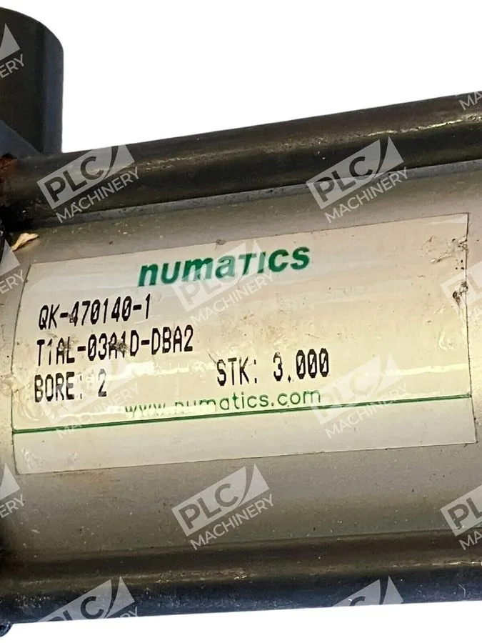 Пневмоцилиндр Numatics QK-470140-1 Pneumatic Cylinder 2" Bore T1AL-03A1D-DBA2 — фото лота 1