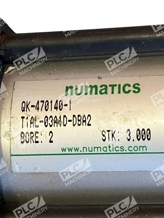 Пневмоцилиндр Numatics QK-470140-1 Pneumatic Cylinder 2" Bore T1AL-03A1D-DBA2 — фото лота 2