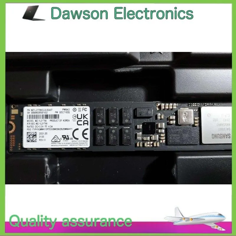 SSD-накопитель Samsung PM9A3 1.92TB M.2 SSD 22110 NVME PCIe 4.0 X4 MZ1L21T9HCLS-