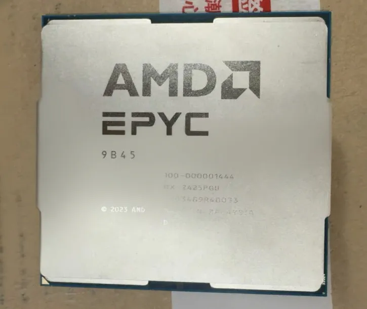Процессор AMD EPYC 9B45 CPU Processor 2.7GHz 128Cores 256Threads SP5 TDP-500W of