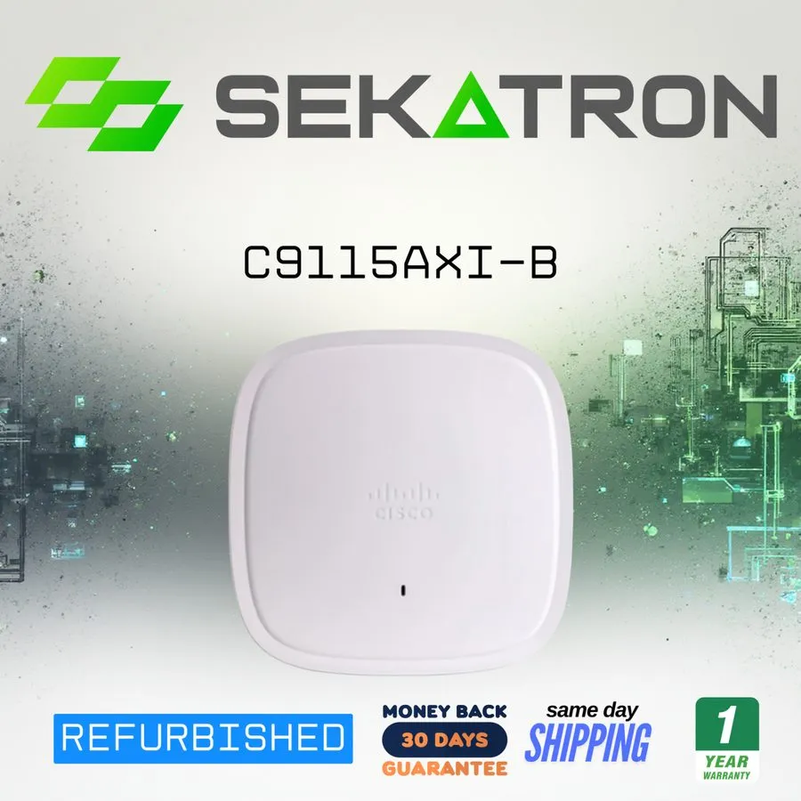 Точка доступа Wi-Fi Cisco Catalyst C9115AXI-B Wi-Fi6 Wireless Access Point