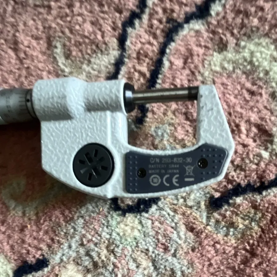 Микрометр MITUTOYO 293-831-30 Electronic Micrometer,0-1 In,Ratchet 1ARD6