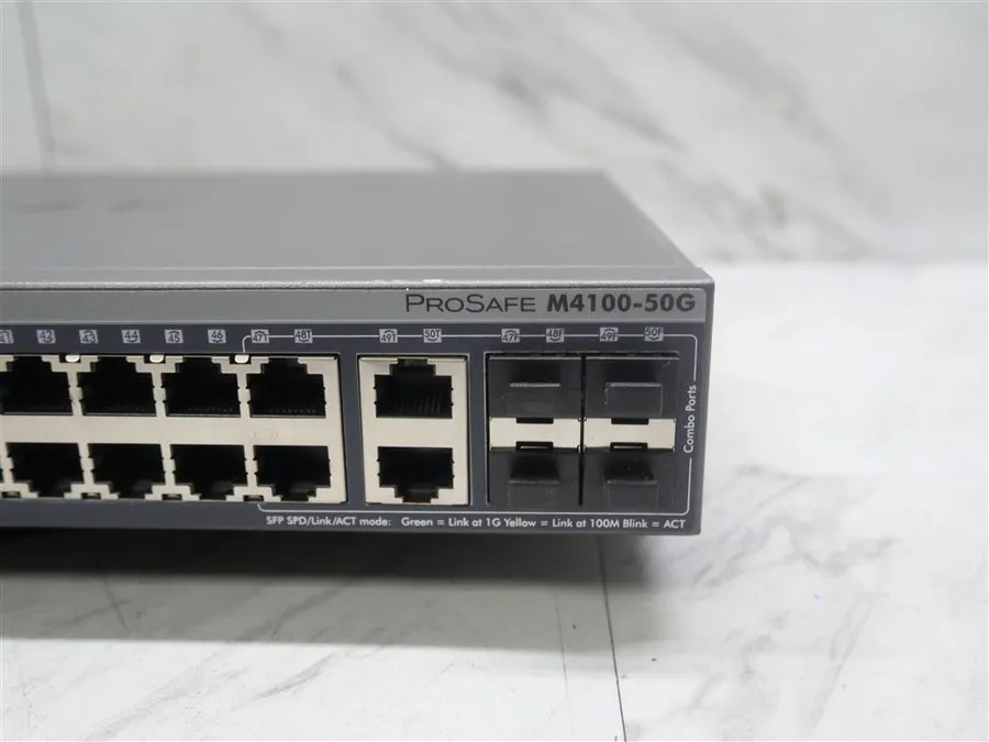Коммутатор NetGear M4100-50G ProSafe 50 Port Managed Switch Gigabit L2+ Rackmoun