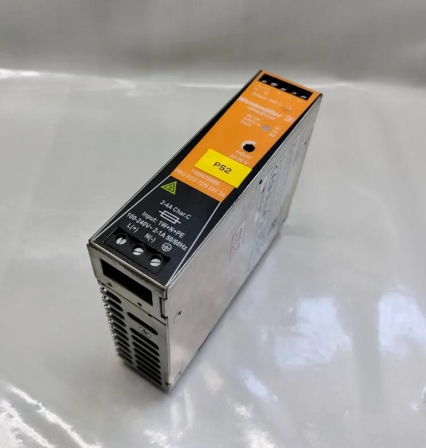 Блок питания Weidmuller 1469470000 PRO ECO DIN Rail Power Supply 72W 24V 3A