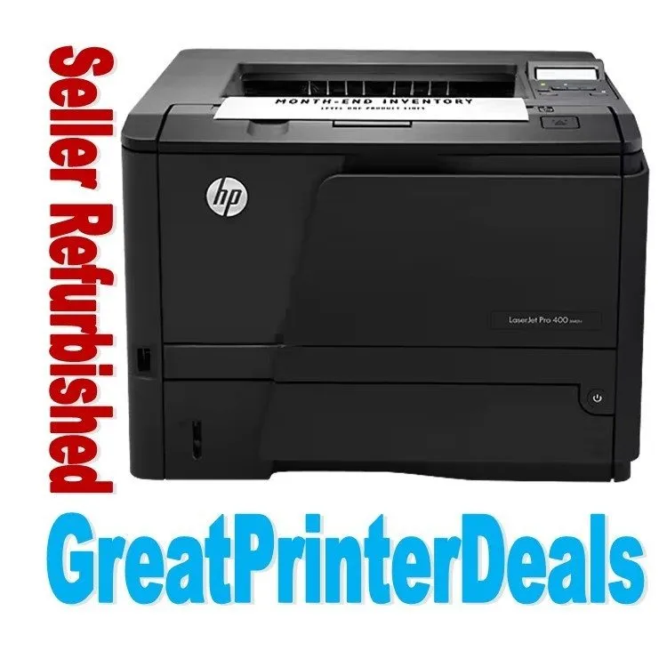 Лазерный принтер HP LASERJET PRO 400 M401n MONOCHROME LASER PRINTER CZ195A W/ TO