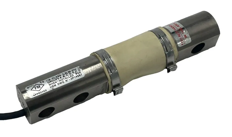 Тензодатчик HBM BBS-500-10121 N Load Cell 500kg 1012lb Industrial S-Type Shear B — фото лота 2