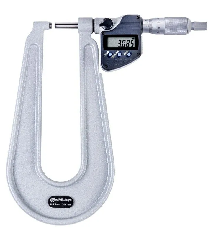 Микрометр MITUTOYO U-shaped steel plate micrometer 389-251-30 PMU150-25MX Japan