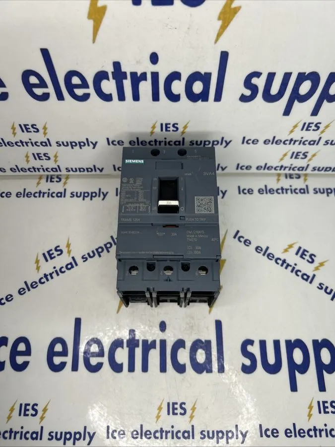 Автоматический выключатель 1 Siemens 3VA4130-6ED34-0AA0 480V 3-Pole Circuit Brea