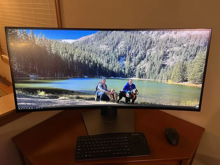 Монитор Dell UltraSharp U3818DW 38" Curved LCD Monitor 3840x1600 21:9 HDMI/DP/US