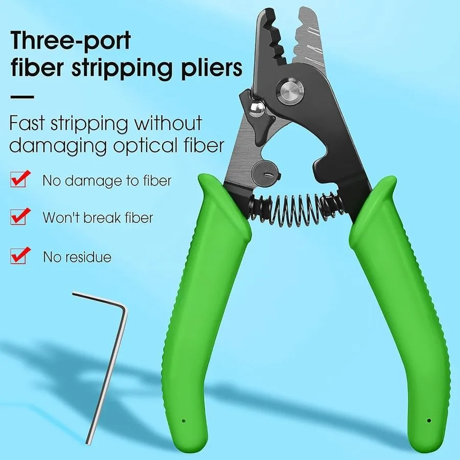 Стриппер Fiber Optic FIS Stripper для stripping 125um/250um fiber coating Fiber — фото лота 3