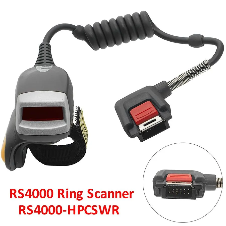 Сканер штрих-кода RS4000 1D CORDED RING FINGER SCANNER Symbol Motorola Zebra RS4