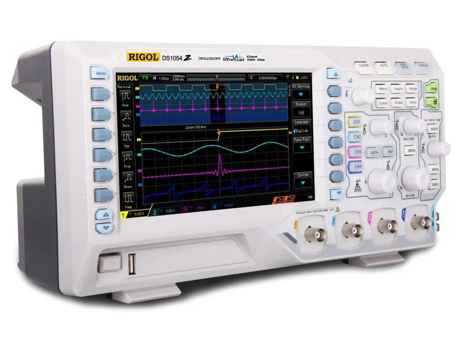 Осциллограф Rigol DS1054Z 50MHZ/4 Channels Oscilloscope 1Gs/S el