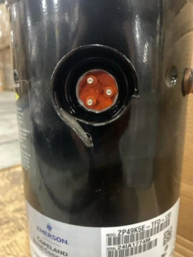 Компрессор Copeland ZP49K5ETFD130 Commercial 4 Ton AC Scroll Compressor 380-420- — фото лота 1