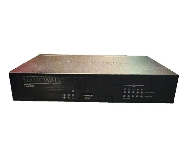 Межсетевой экран Dell SonicWall TZ350 Firewall Appliance 5 Port Network Security — фото лота 1