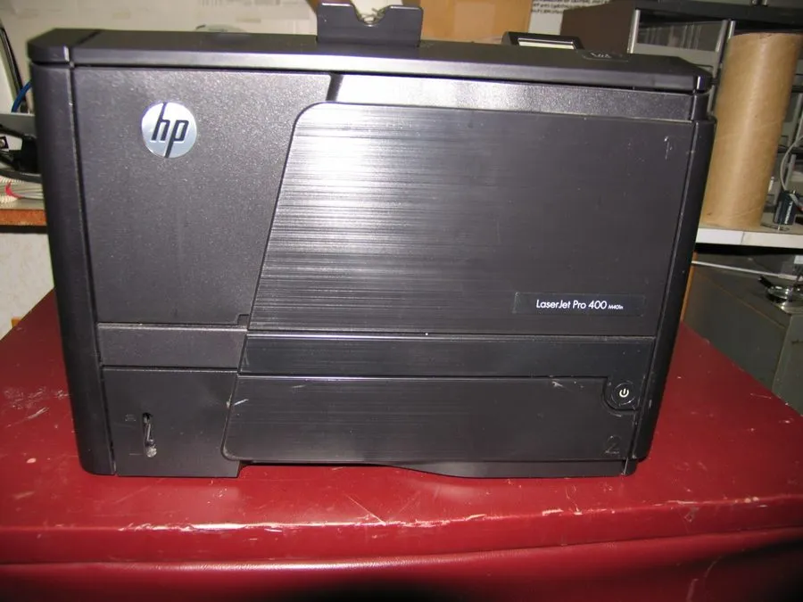 Лазерный принтер HP LASERJET PRO 400 M401n MONOCHROME LASER PRINTER CZ195A W/ TO — фото лота 2