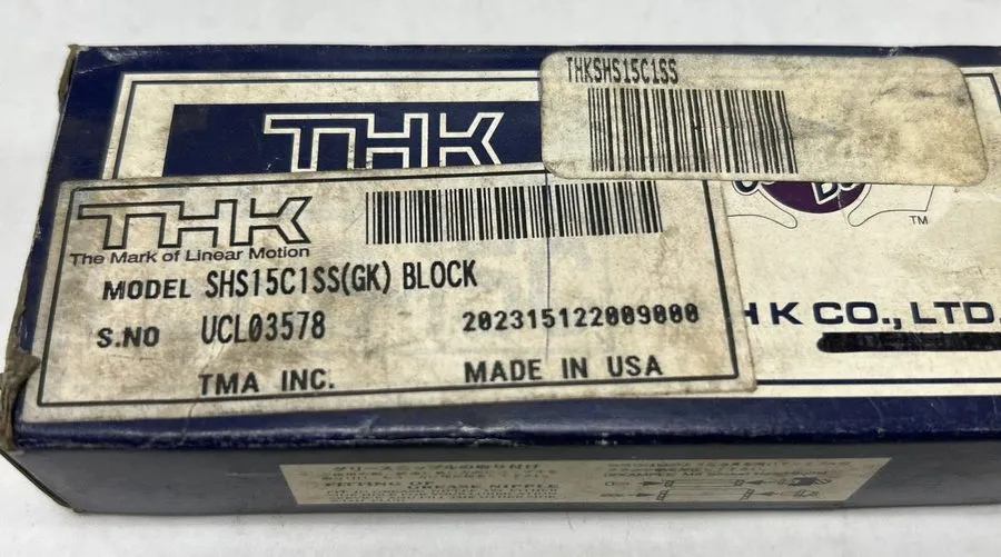 Оборудование ЧПУ THK SHS15C1SS (GK) Linear Motion Bearing Block