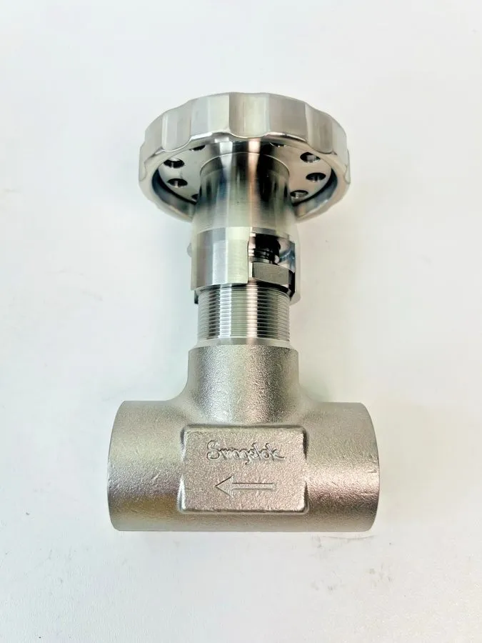Клапан Swagelok S03769475B FS4NAL Valve F10, PTFE, 1/2NPT w/ Lockable Handle — фото лота 2