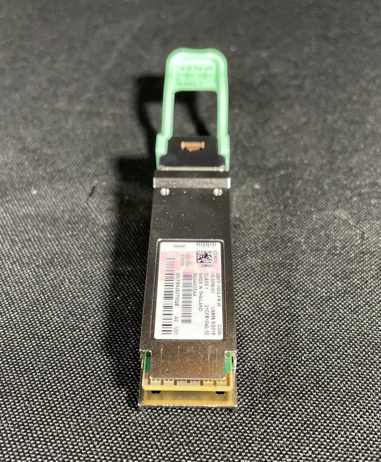 Трансивер QSFP-100G-FR-W Cisco 100GBASE-FR QSFP28 1310nm SMF 2km Transceiver 10-