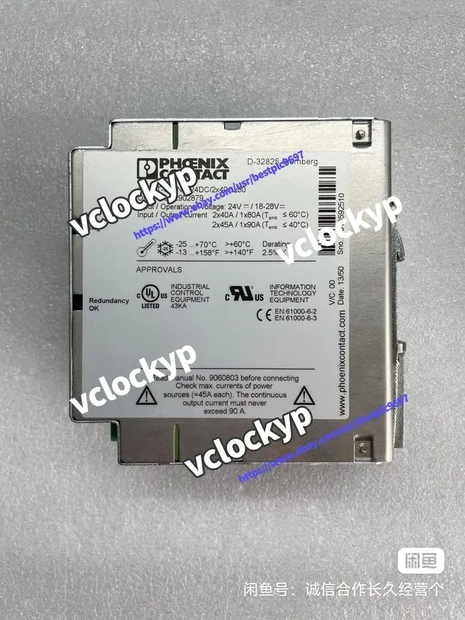 Блок питания Phoenix 2902879 QUINT-ORING/24DC/2X40/1X80 Switching Power Supply