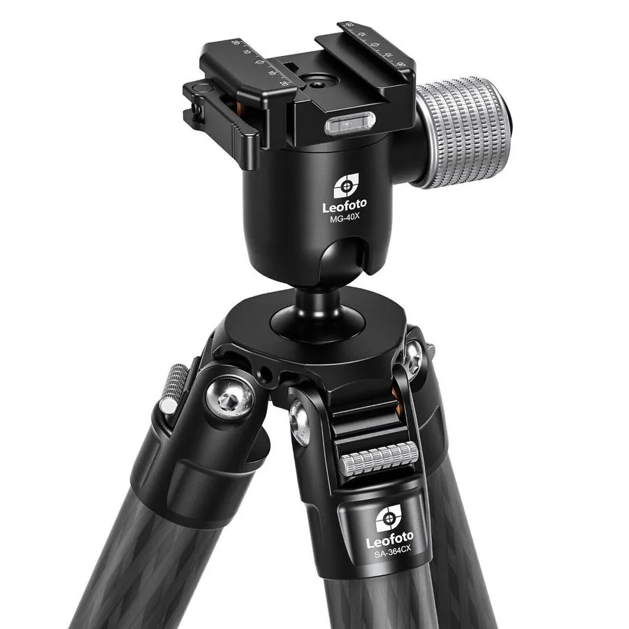 Оборудование видеонаблюдения Leofoto SA-363CX+MG-40X Arca Clamp Outdoors Tripod 