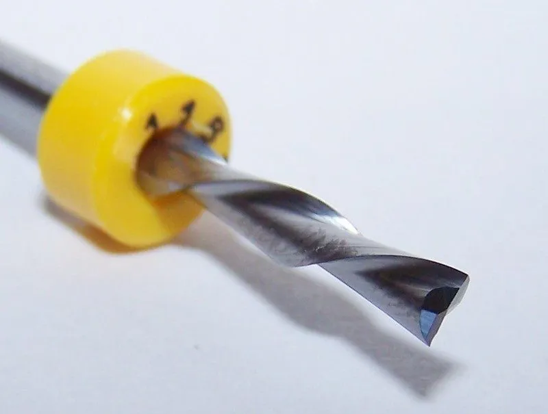 Режущий инструмент 3.00mm (.1181") CARBIDE 2 FLT ENDMILL, DOWNCUT SOFT PLASTIC 1 — фото лота 2