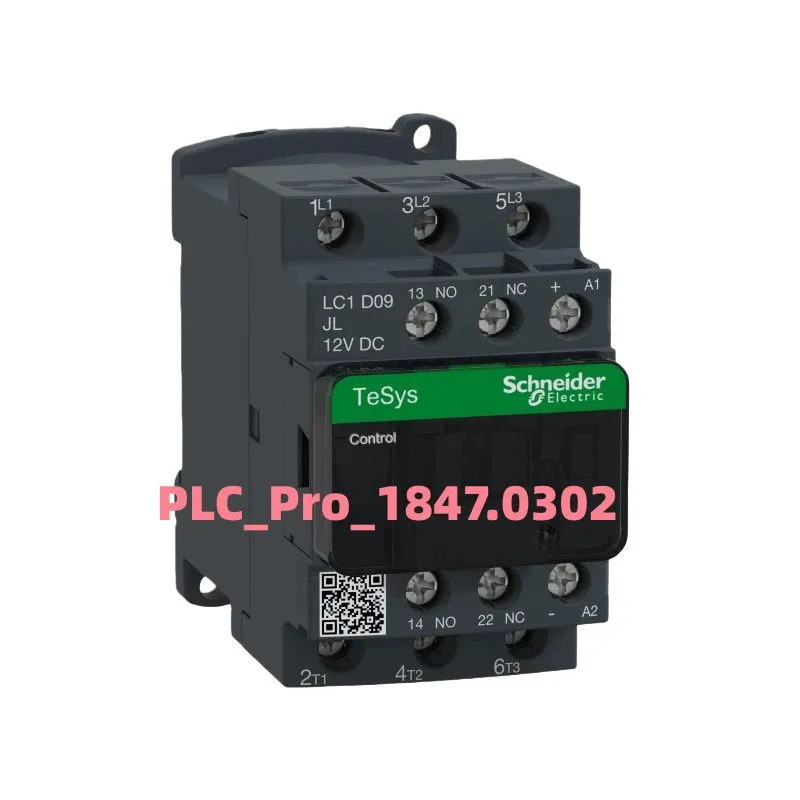 Контактор Schneider LC1D09JL TeSys Deca three-pole contactor 9 A,12V DC