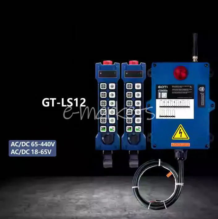 Таль GOTi GT-LS12 12 Key Industrial Wireless Hoist Lift Crane Remote Control AC/