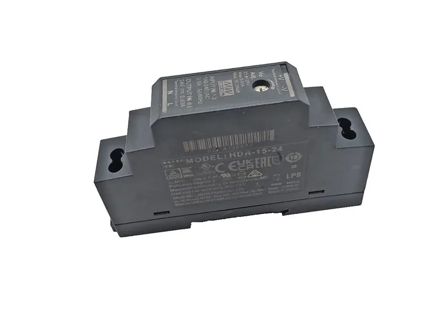 Блок питания Mean Well HDR-15-24 DIN-Rail Power Supply 15.2W 100-240VAC