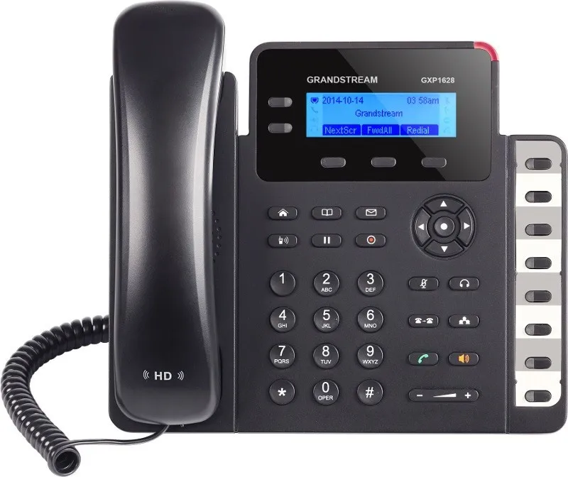 IP-телефон Grandstream GXP1628 Gigabit IP Phone 2 Line HD PoE VoIP 2 SIP W/Extra — фото лота 1
