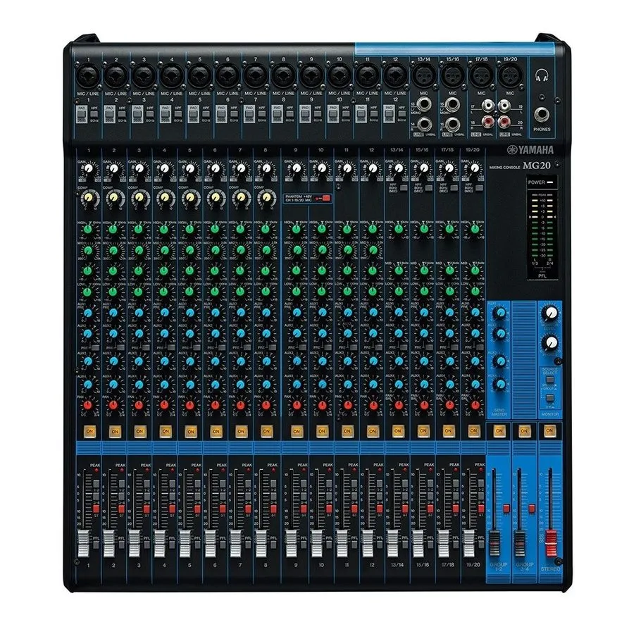 Микшерный пульт YAMAHA MG20XU 20 channel mixing console from japan
