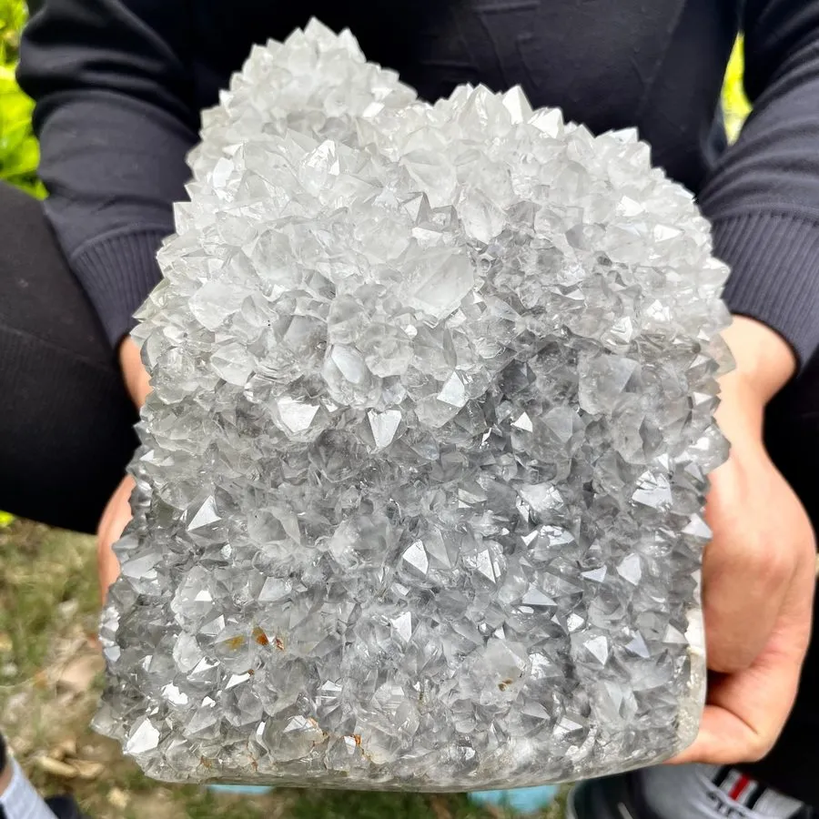 Лабораторный прибор 25.74LB TOP Natural Egg yolk stone ball quartz crystal Spher — фото лота 2