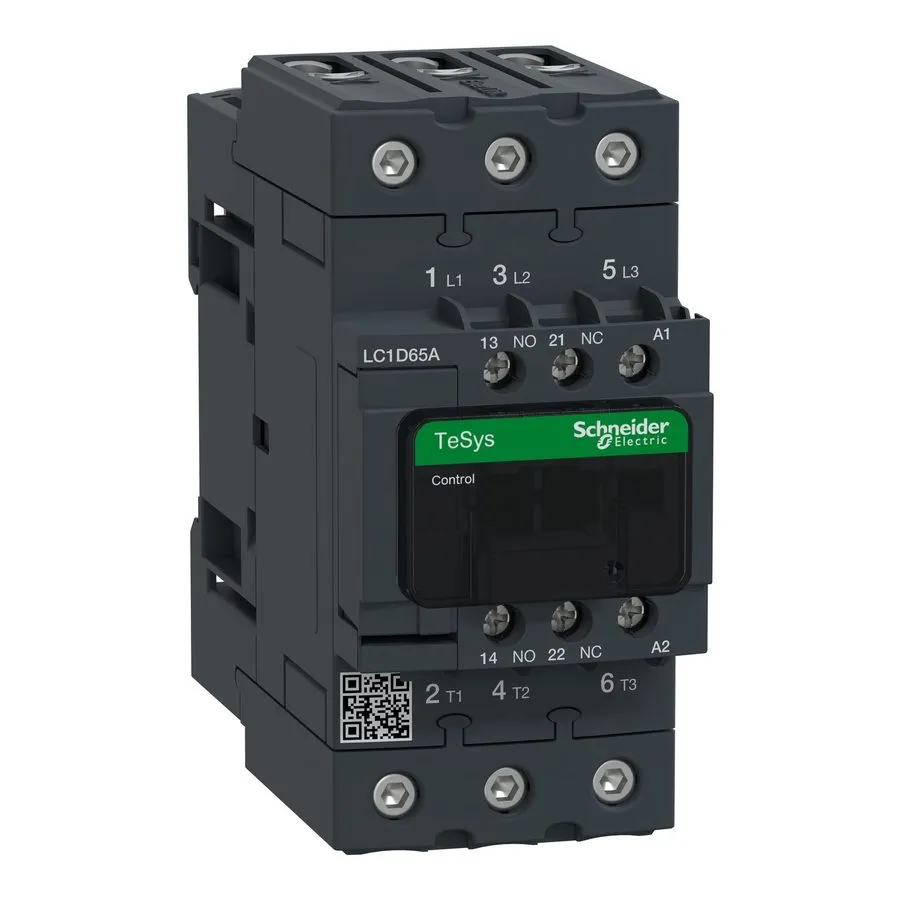 Контактор Schneider LC1D65AM7 TeSys D Magnetic Contactor 65A 220V AC / LC1 D65
