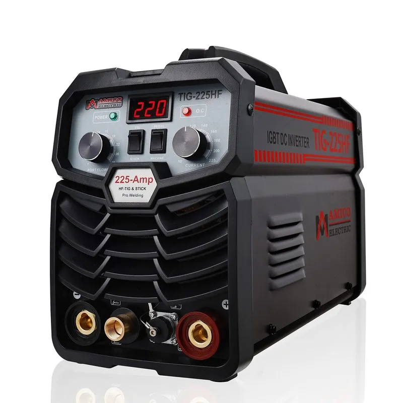 Сварочный аппарат Amico TIG-225HF, 225 Amp TIG/ARC/Stick Combo Welder, 100% Star