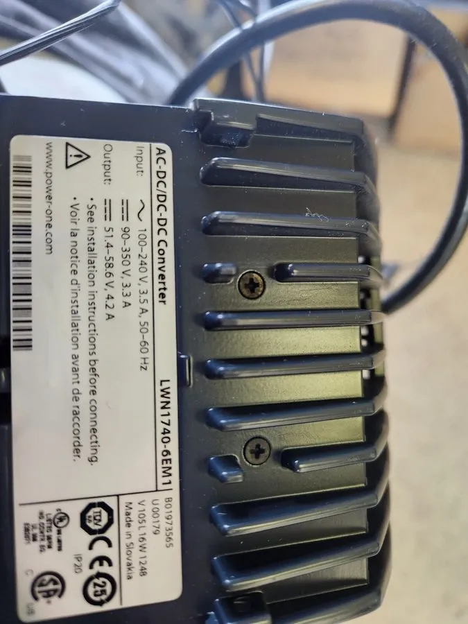 Блок питания Bel Power Solutions LWN1740-6EM1 56VDC DIN-Rail Power Supply AC-DC 