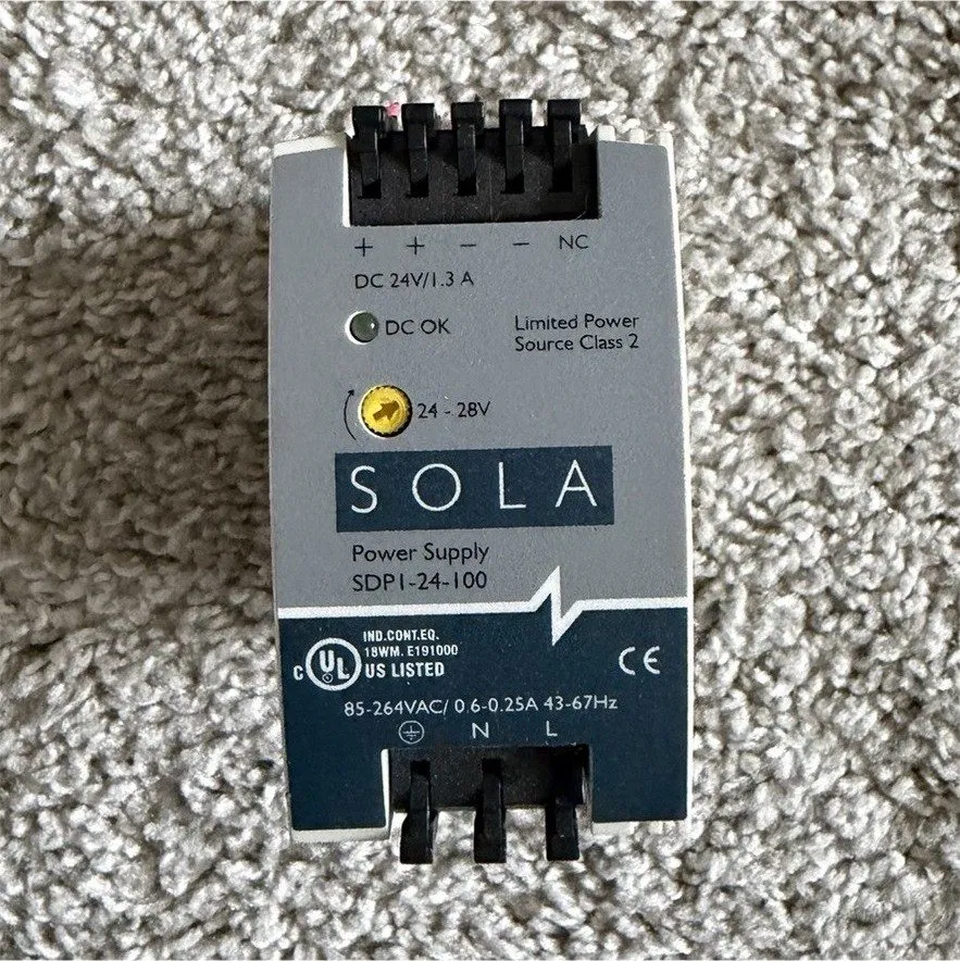Блок питания Sola SDP1-24-100 DIN Rail Power Supply 85-264VAC Input, 24VDC Outpu