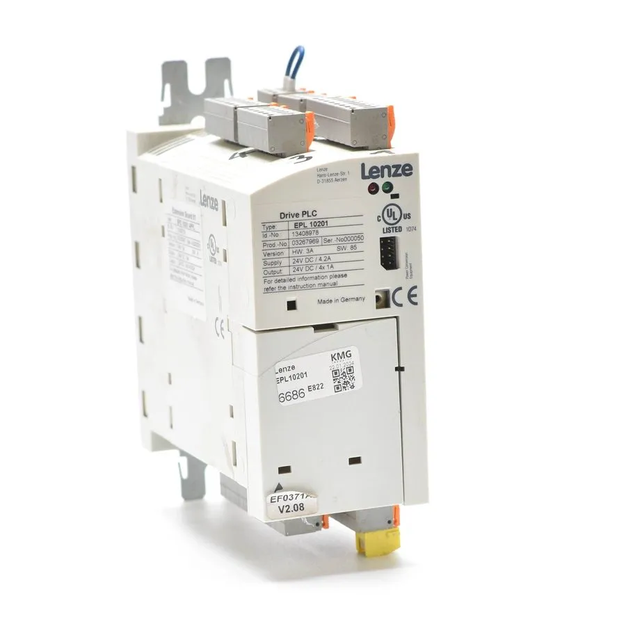 ПЛК LENZE DRIVE PLC BASE UNIT ID:13408978 EPL-10201