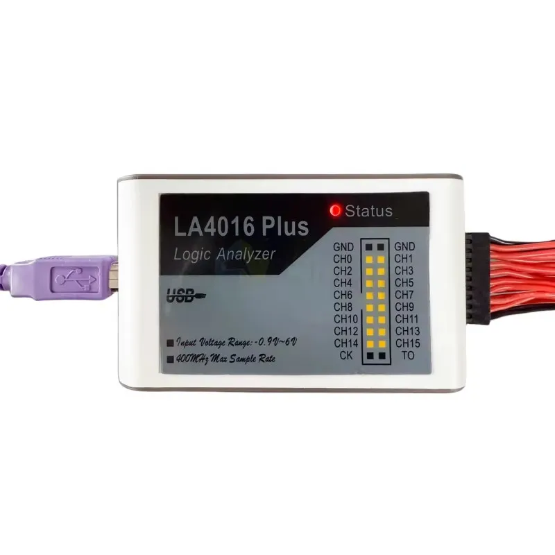 Логический анализатор LA4016 16 Channel Logic Analyzer 400MHz Max Sample Rate Su