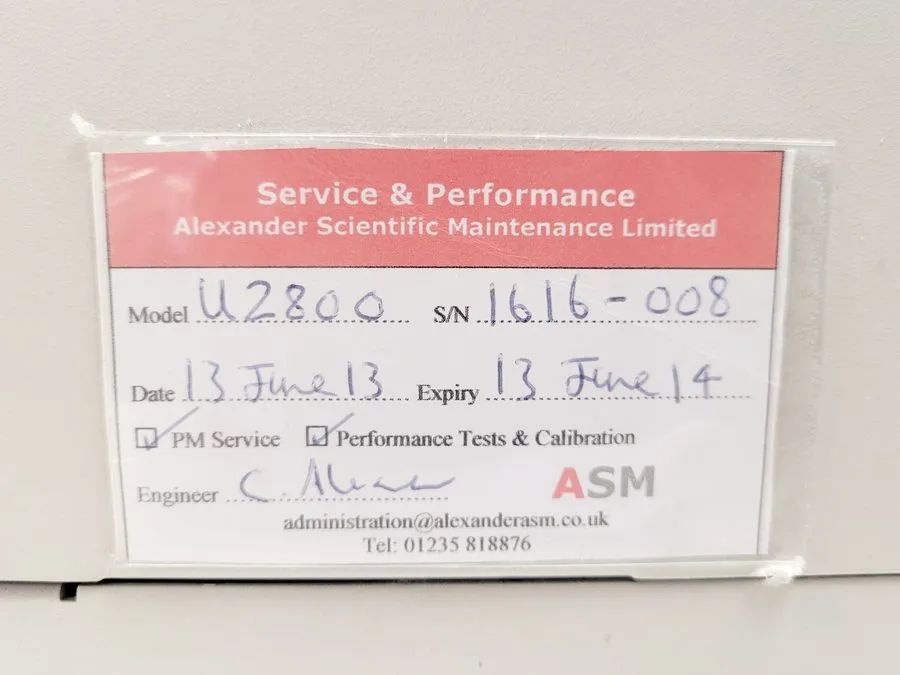Спектрофотометр Hitachi U-2800 UV/VIS Spectrophotometer Lab — фото лота 2