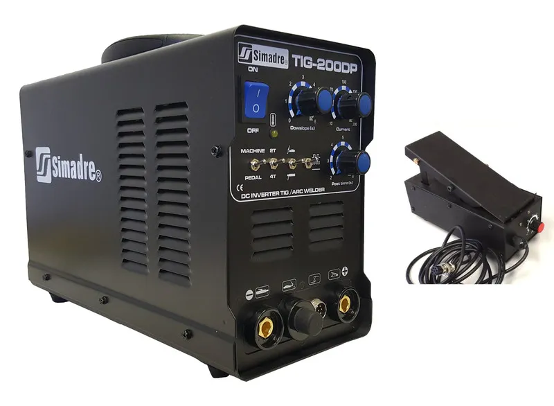 Сварочный аппарат TIG MMA PULSE WELDER SIMADRE 200A TIG200DP 110/220V DC WELDING