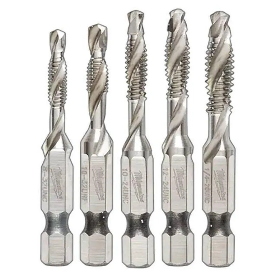 Режущий инструмент Milwaukee SHOCKWAVE Metric Impact Drill Tap Set 48-89-4875