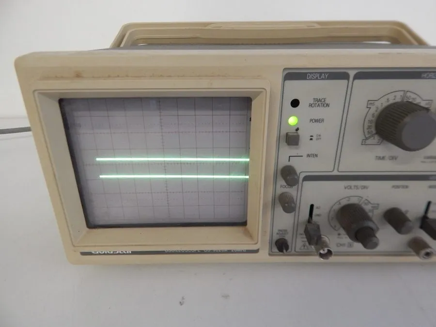 Осциллограф GOLDSTAR OS-9020A 20MHz Oscilloscope- (UWN85)