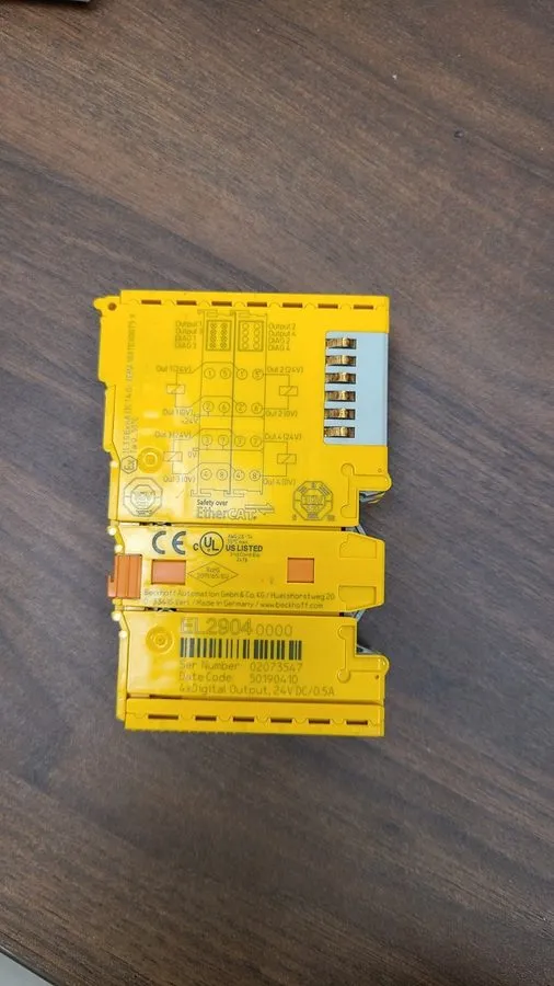 Модуль ввода-вывода El2904 Beckhoff EtherCAT 4ch Digital Output 24V Dc 0.5A